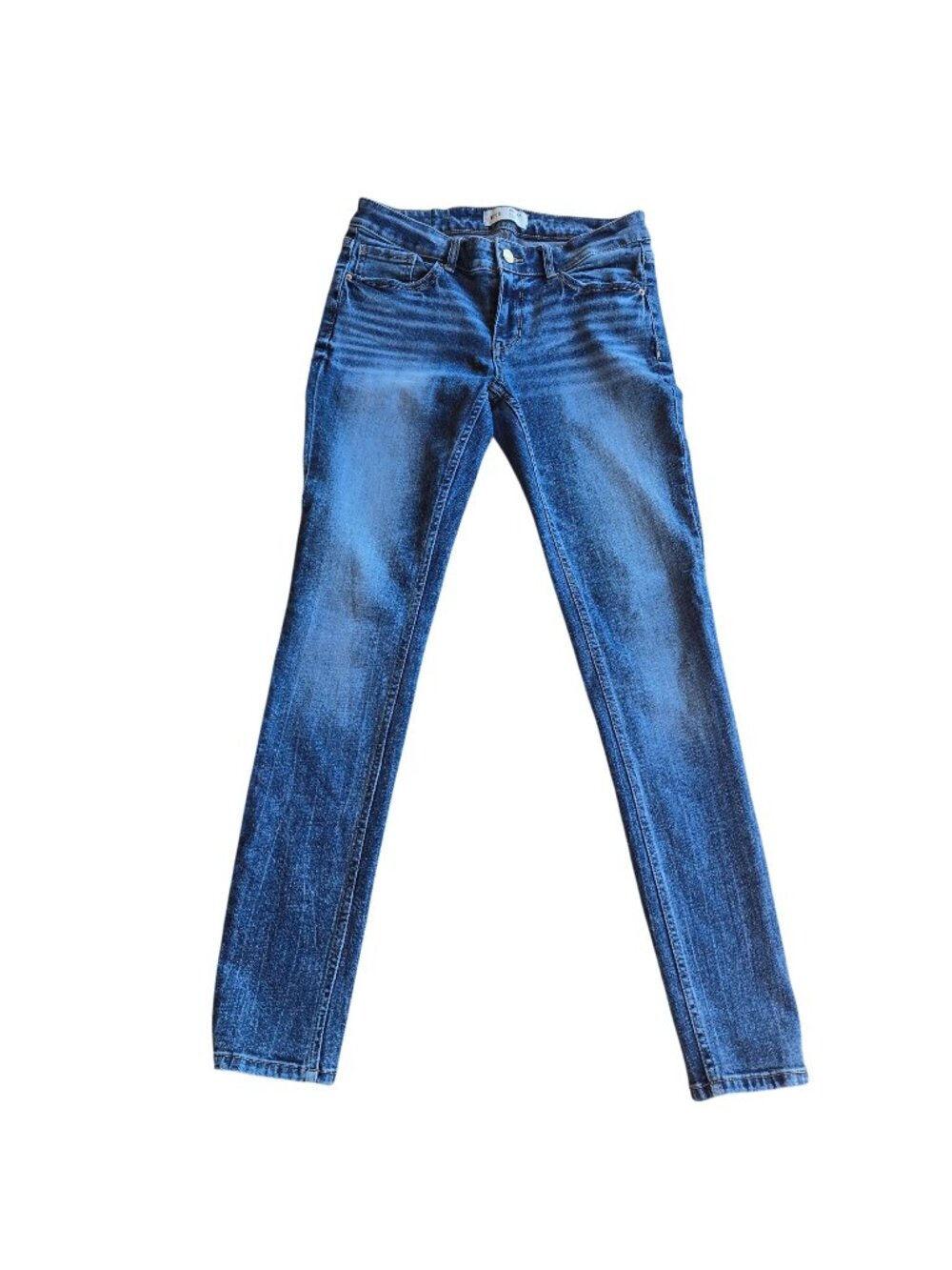 BKE Stella Slim Fit Low Rise Skinny Med Wash Denim Blue Jeans 29 x 31.5"